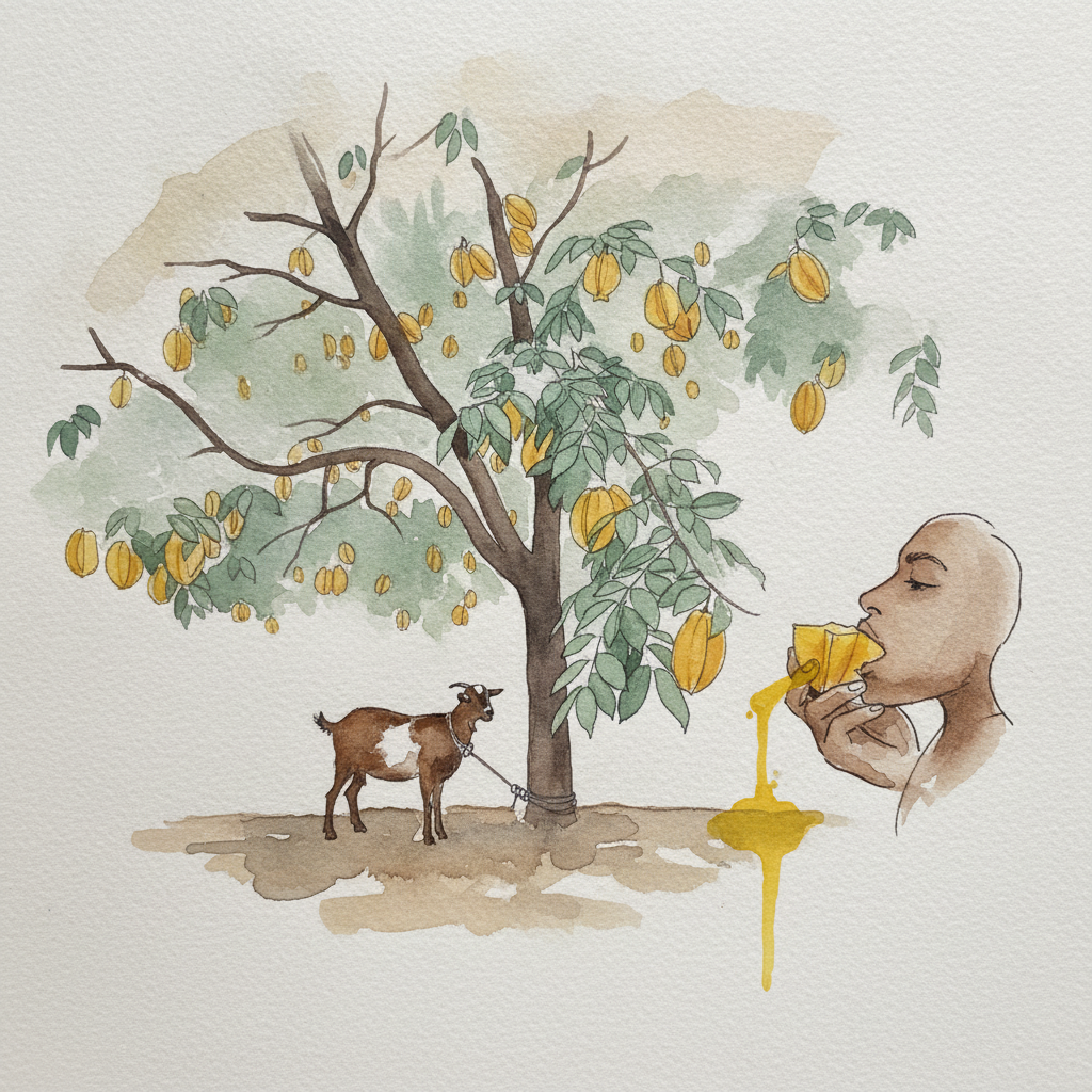 Star fruit (carambola) example 2
