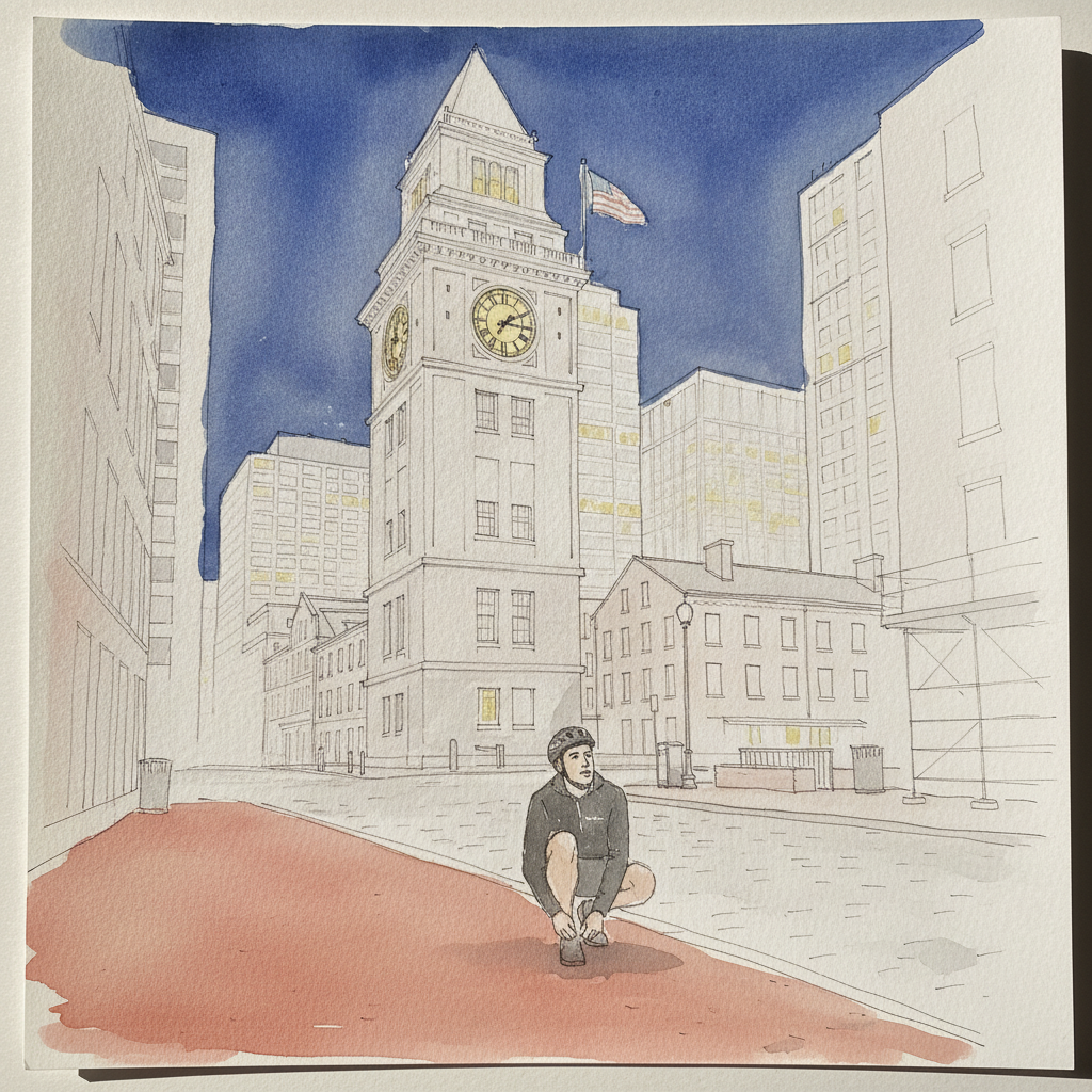 Old Customs House, Boston, 6:48 p.m. example 2