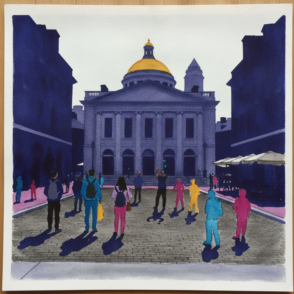 Quincy Market and Faneuil Hall, Boston, Massachusetts, USA example 3