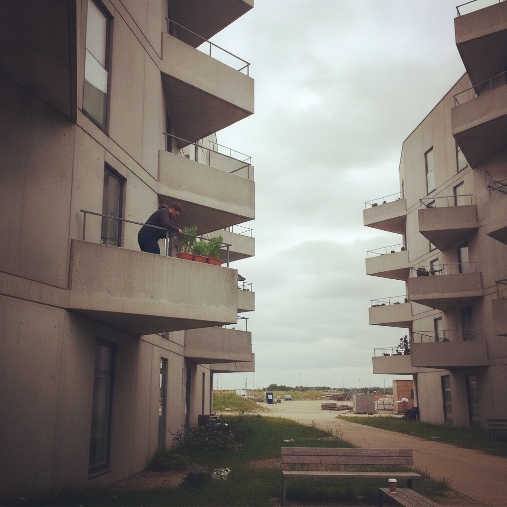 VM Houses, Copenhagen, Denmark AI-generated photoreal reference