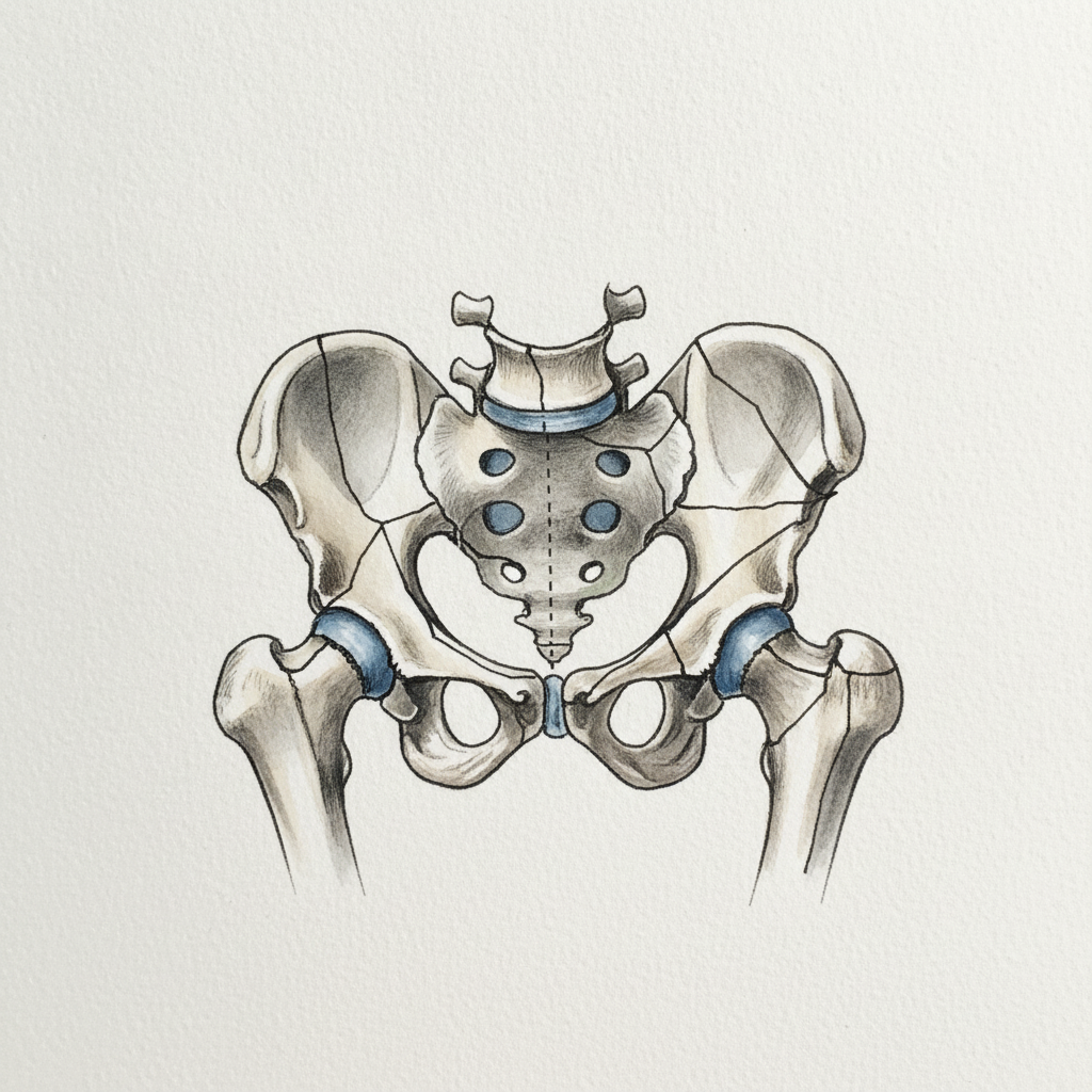 Pelvis Tilted Posterior example 1