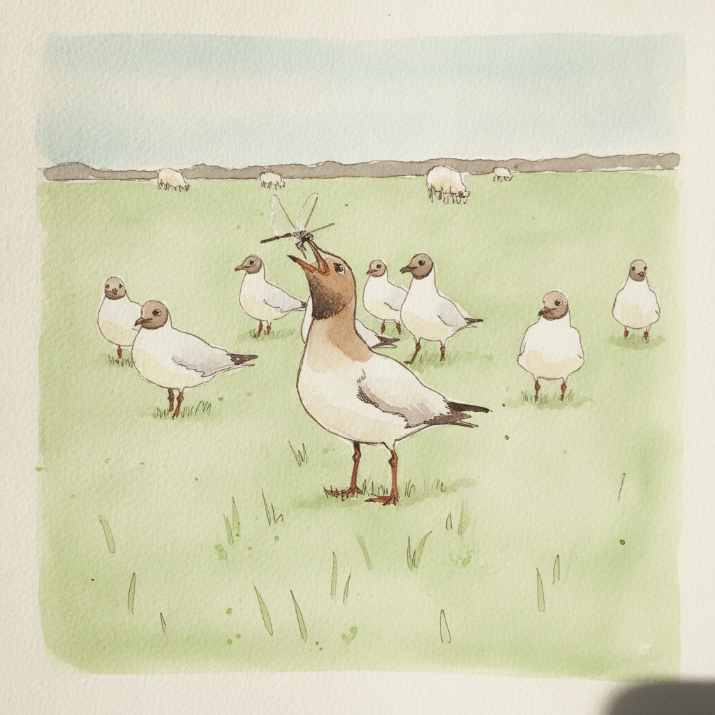 Black-headed gull example 2