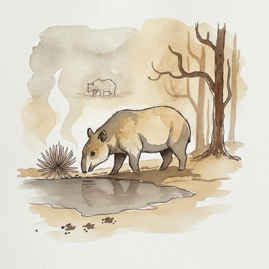 Mountain tapir example 2