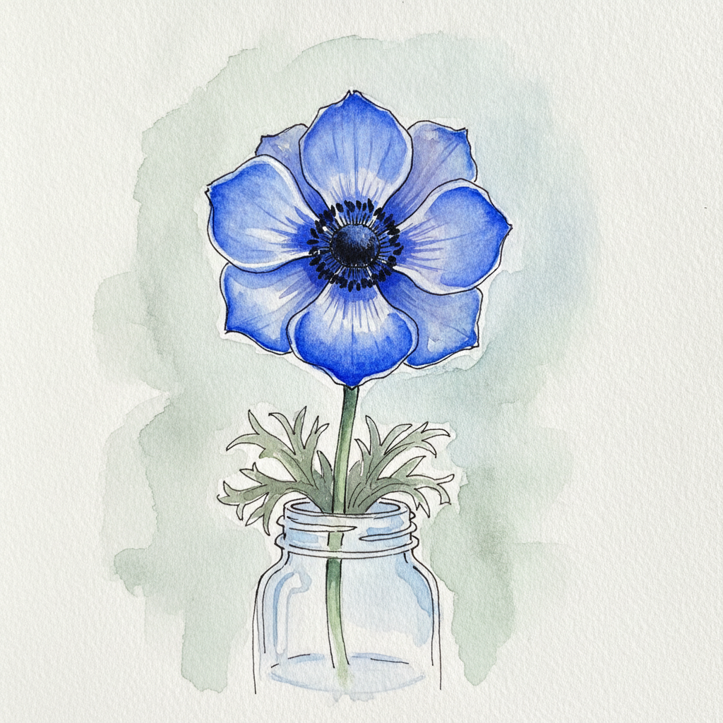 Anemone Greek Windflower example 2