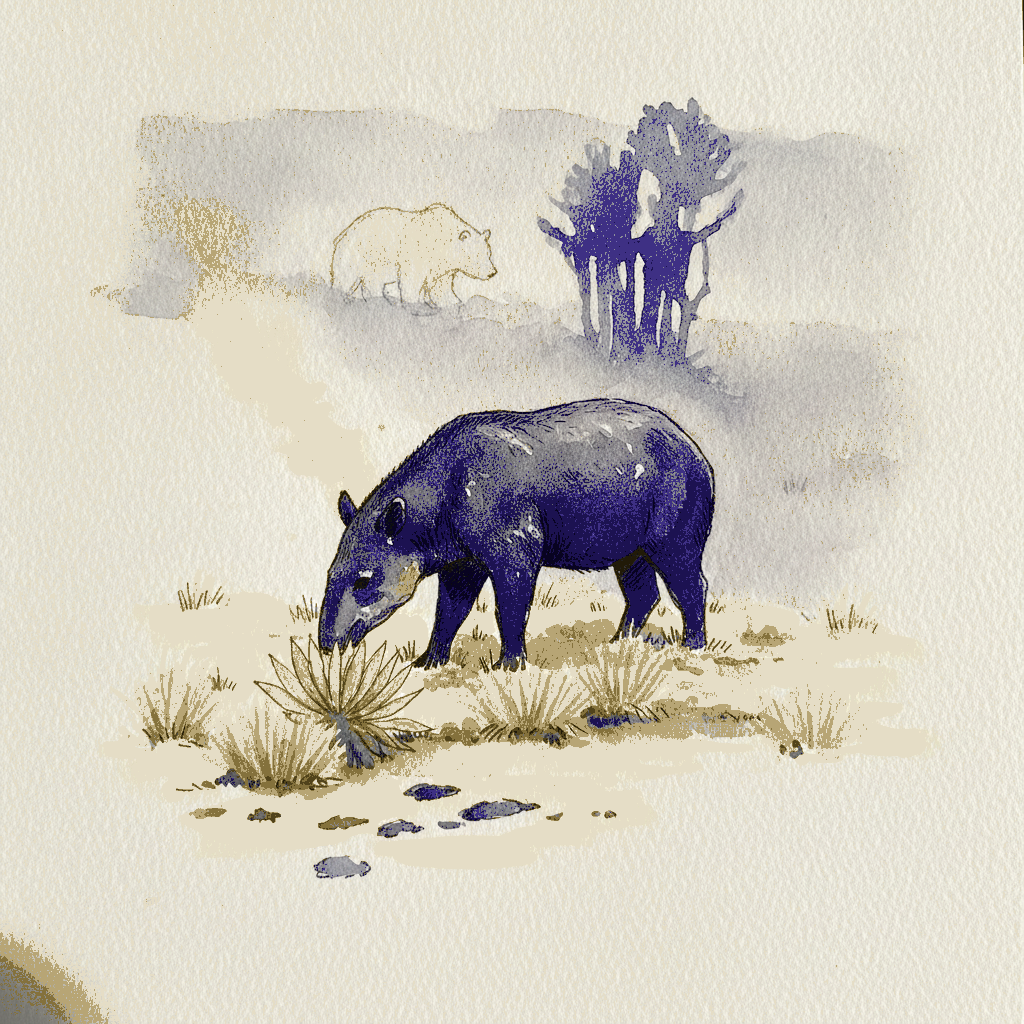 Mountain tapir example 3