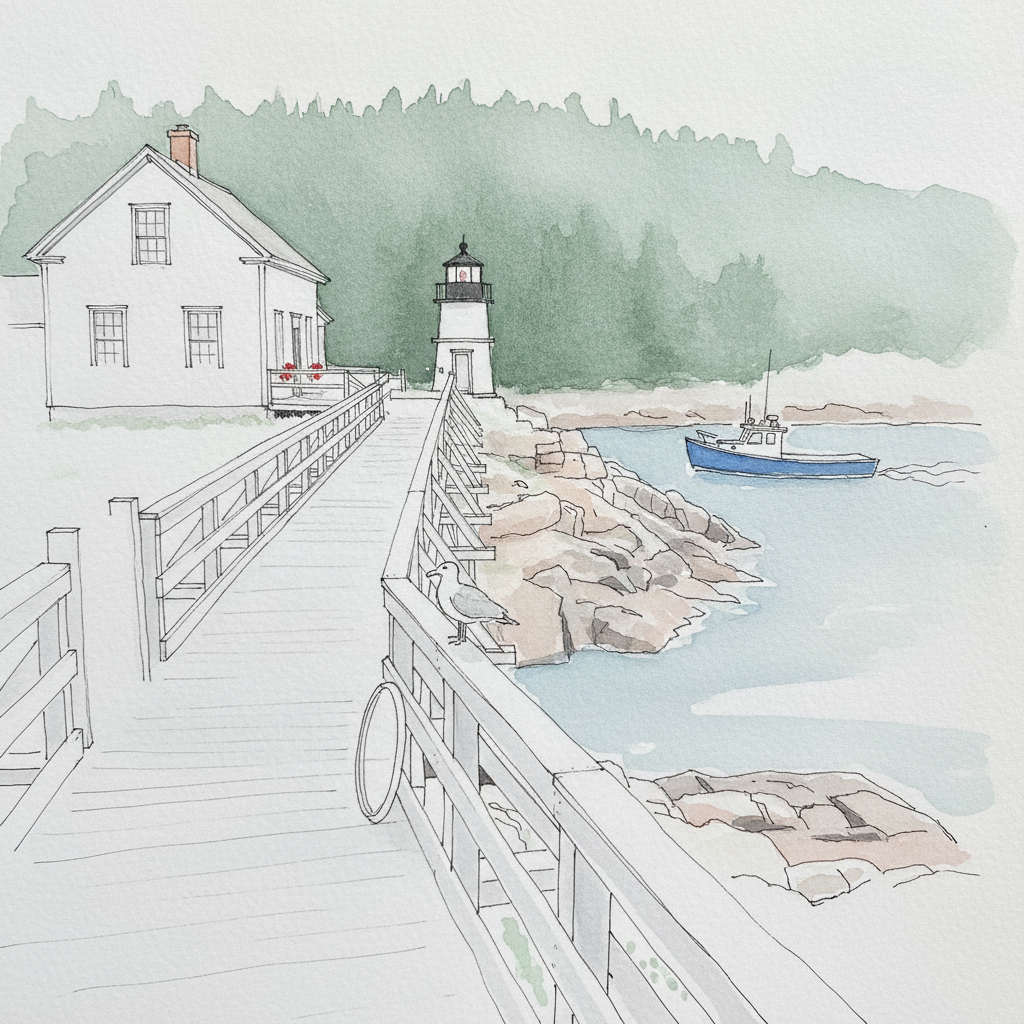 Marshall Point Footbridge example 1
