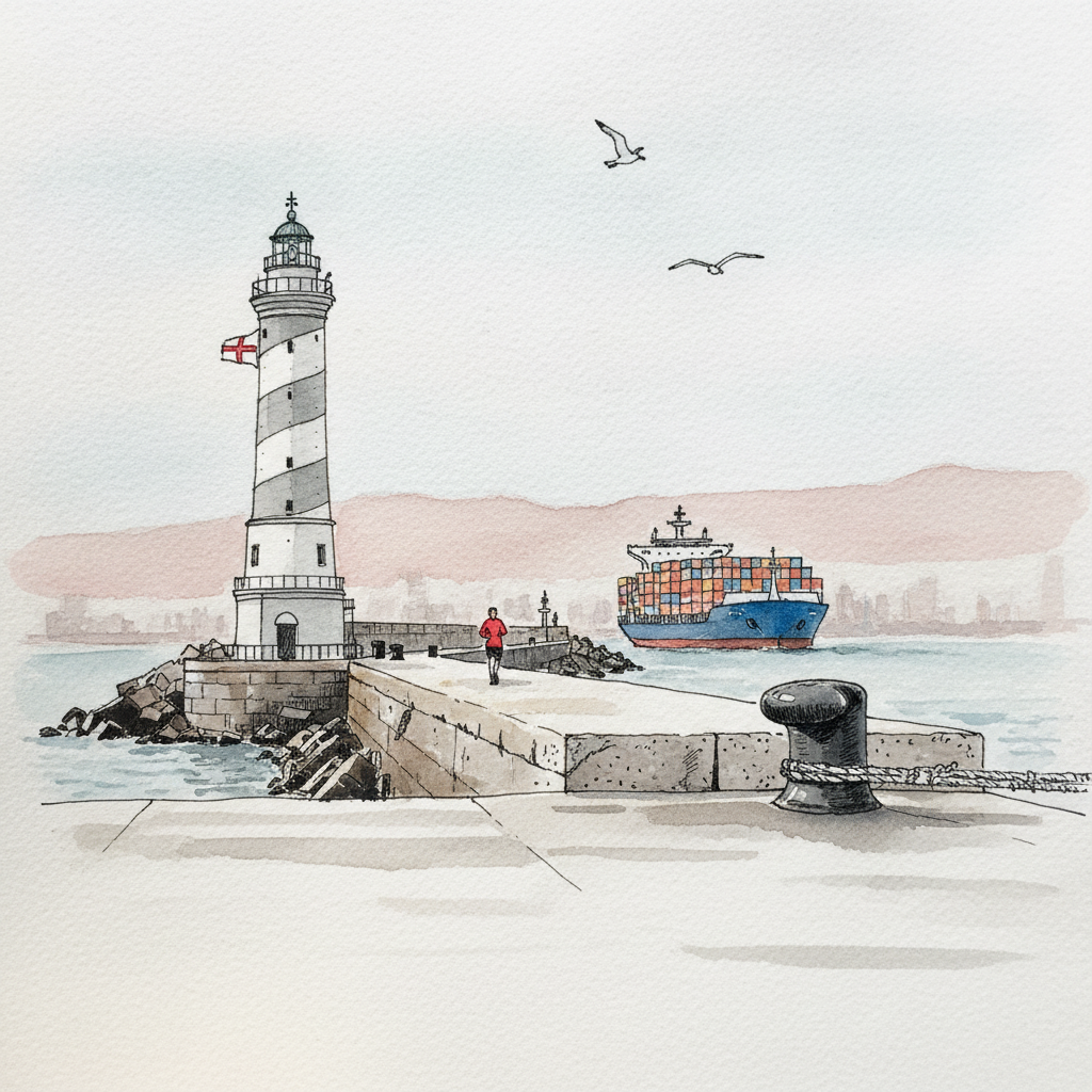 The Lighthouse Mole at Genova example 1