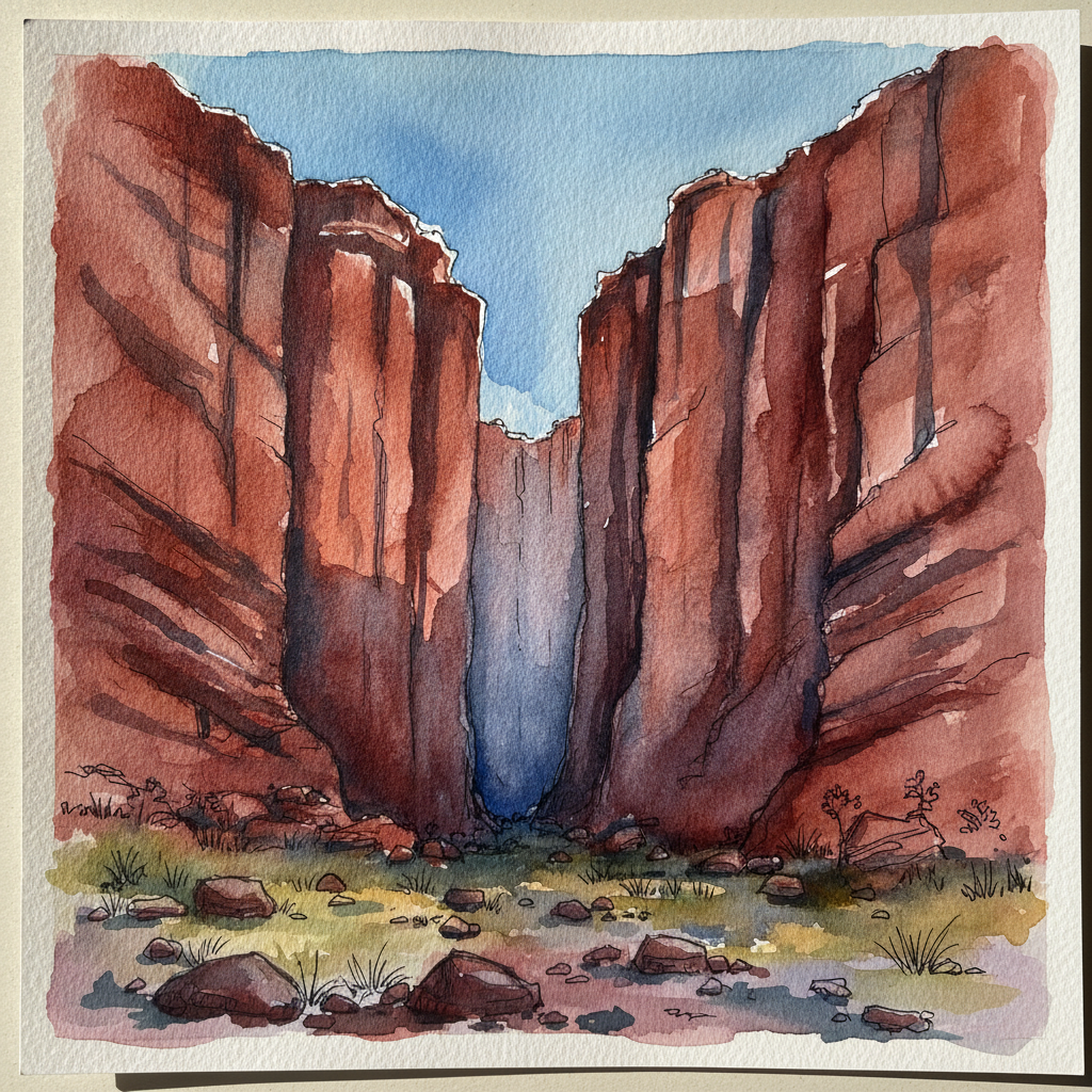 Garganta del Diablo, Quebrada de Cafayate, Argentina example 2