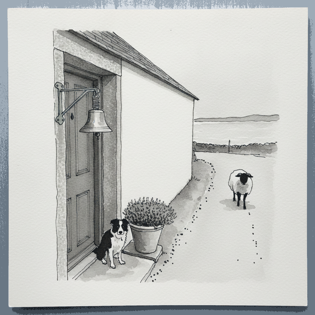 Highland Crofting-Village Post Office, Heather Season example 3