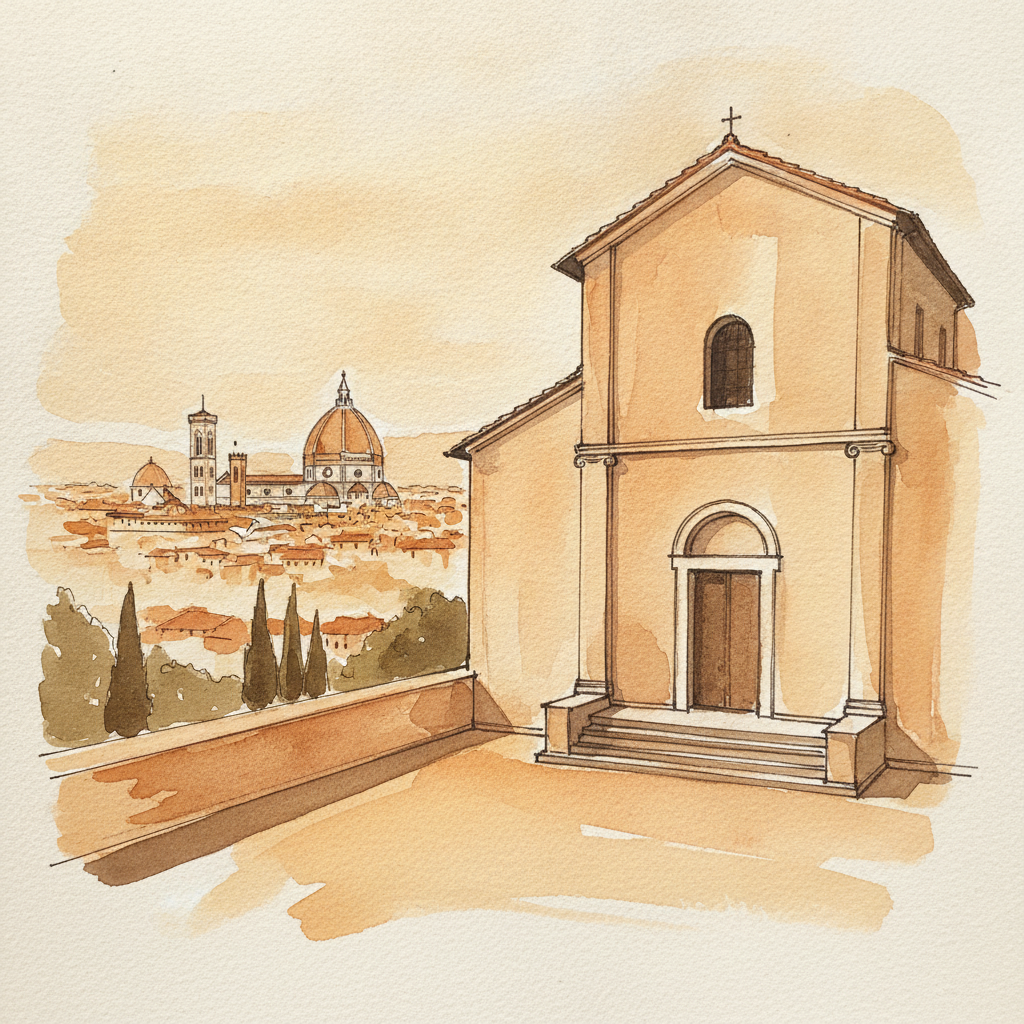 San Salvatore al Monte, Florence, Italy example 1