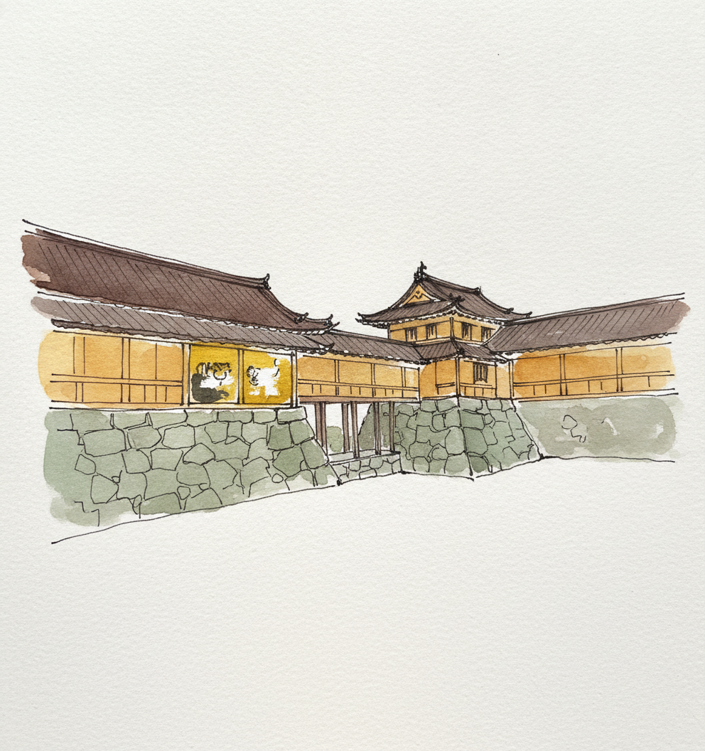 Nijō Castle, Kyoto, Japan example 1