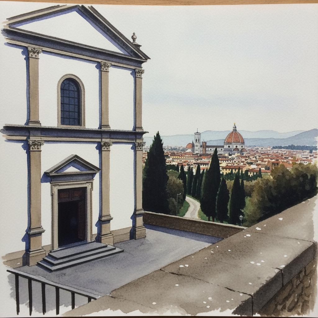 San Salvatore al Monte, Florence, Italy example 2