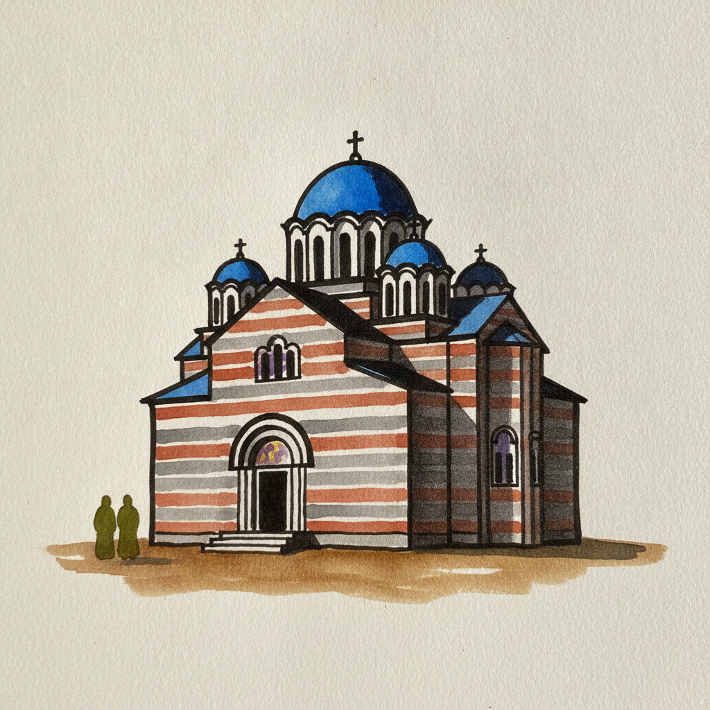 Gračanica Monastery, Kosovo example 3