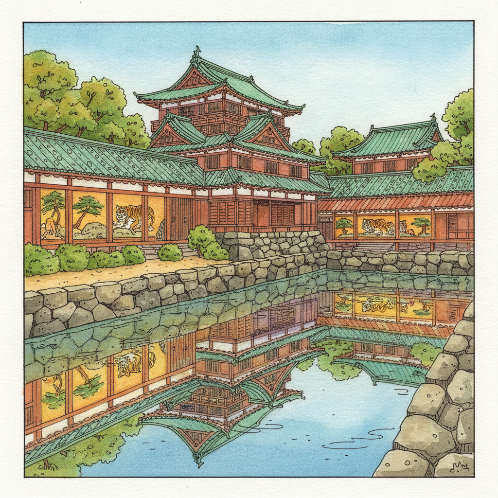 Nijō Castle, Kyoto, Japan example 3