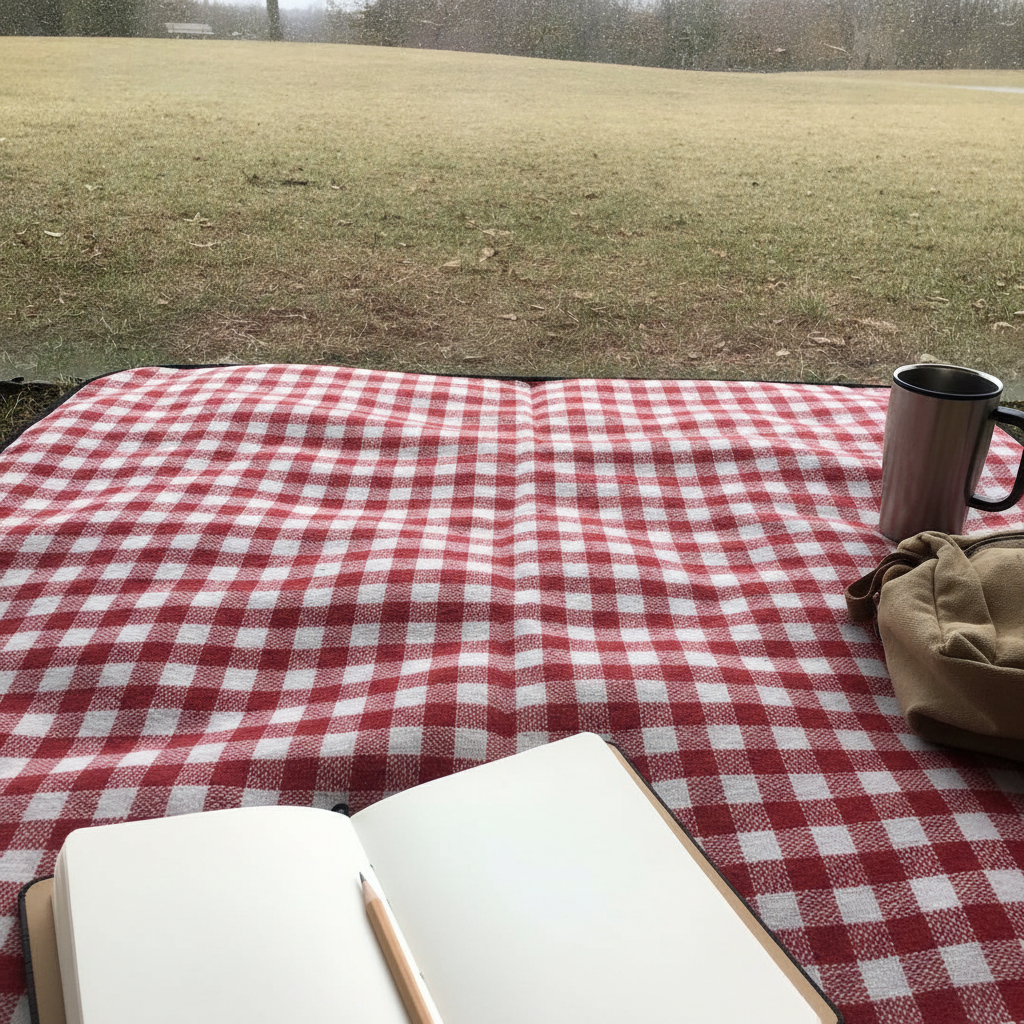 Gingham Check AI-generated photoreal reference