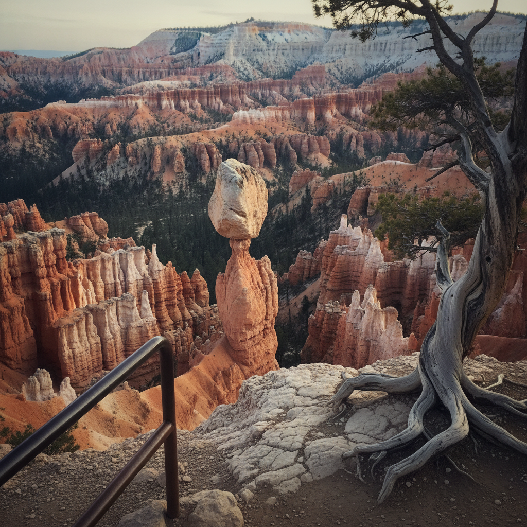 Thor's Hammer at Sunrise Point, Bryce Canyon, Utah, USA AI-generated photoreal reference