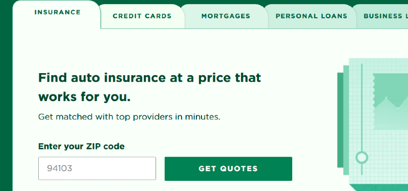 NerdWallet website screen