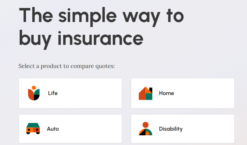 Policygenius website screen