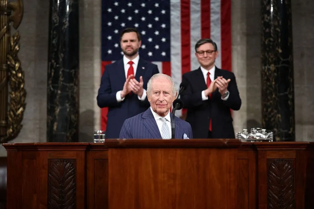 King Charles Addresses U.S. Congress as the North Atlantic Alliance Strains Over Iran & the Falklands