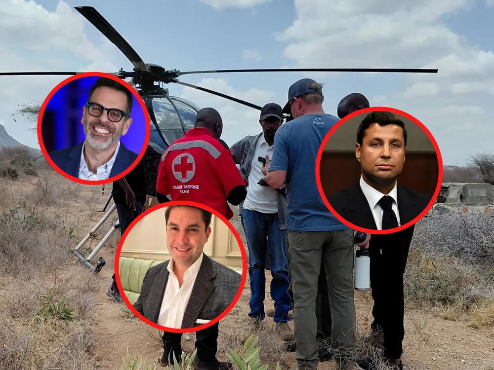 Kenya Helicopter Crash Kills 7 — Ecuador Intel Chief, Wife, Miami Food Restauranteur & Telemundo Exec On Board
