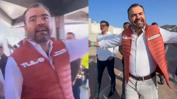 Mexican Mayor Gets Stuck on Platform for New Rail System Inauguration