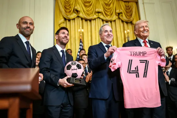 Trump says “Cuba is Going to Fall” as Lionel Messi Visits the White House