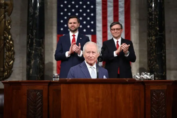 King Charles Addresses U.S. Congress as the North Atlantic Alliance Strains Over Iran & the Falklands