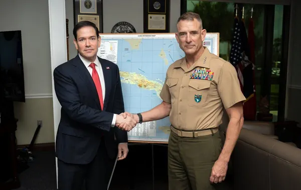 Rubio Teases Military Action in Cuba with Viral Photo Op at SOUTHCOM HQ in Doral