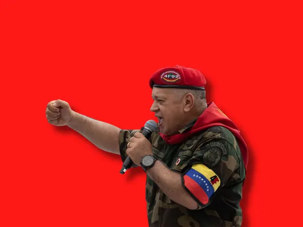 Diosdado Cabello — Venezuela’s Interior Minister — Prevents U.S. Resuers From Entering Disaster Area In Viral Clip