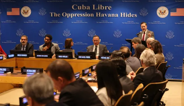 U.S. Ambassador to U.N. Hosts “Cuba Libre” Panel as Cuban Diplomats Shout Down Dissidents