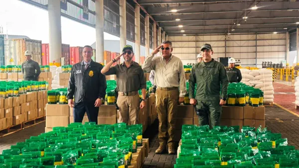 Colombia Seizes 7.6 Tons of Cocaine Hidden in Panela at Cartagena Port