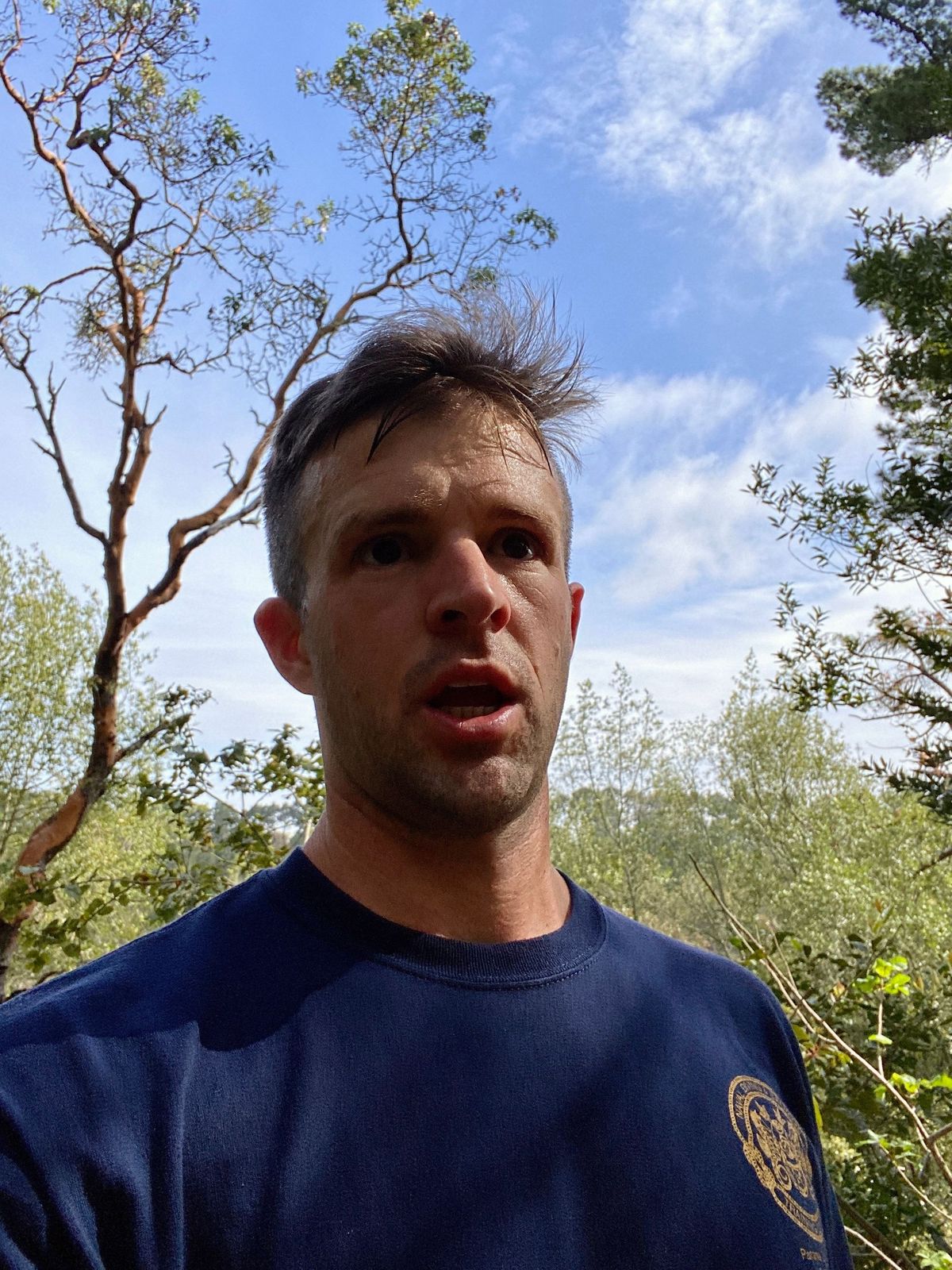 Local Dummy Bungles Race. Settles on Enjoying Nature's Beauty.