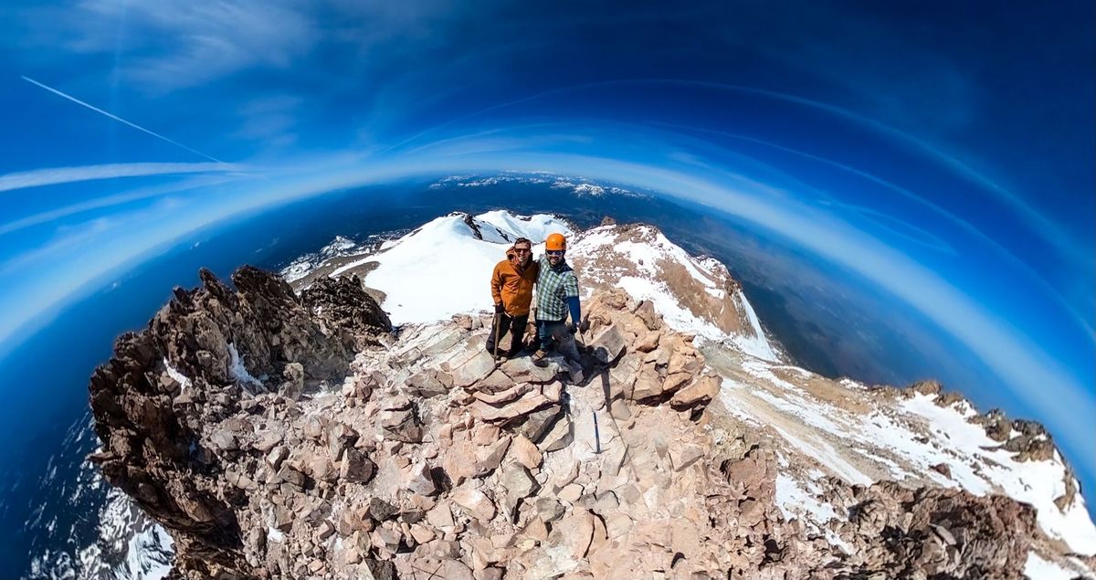 Leary Bros. 2nd Mt. Shasta Summit Push. Success!