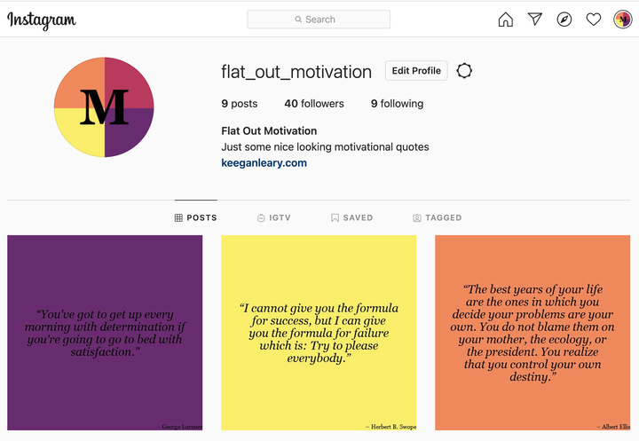 An Experiment in Instagram Automation