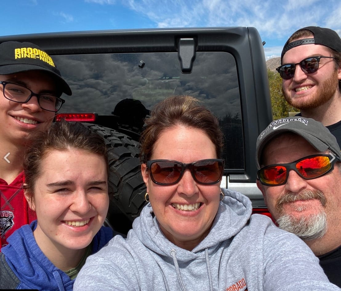 Group photo of a family