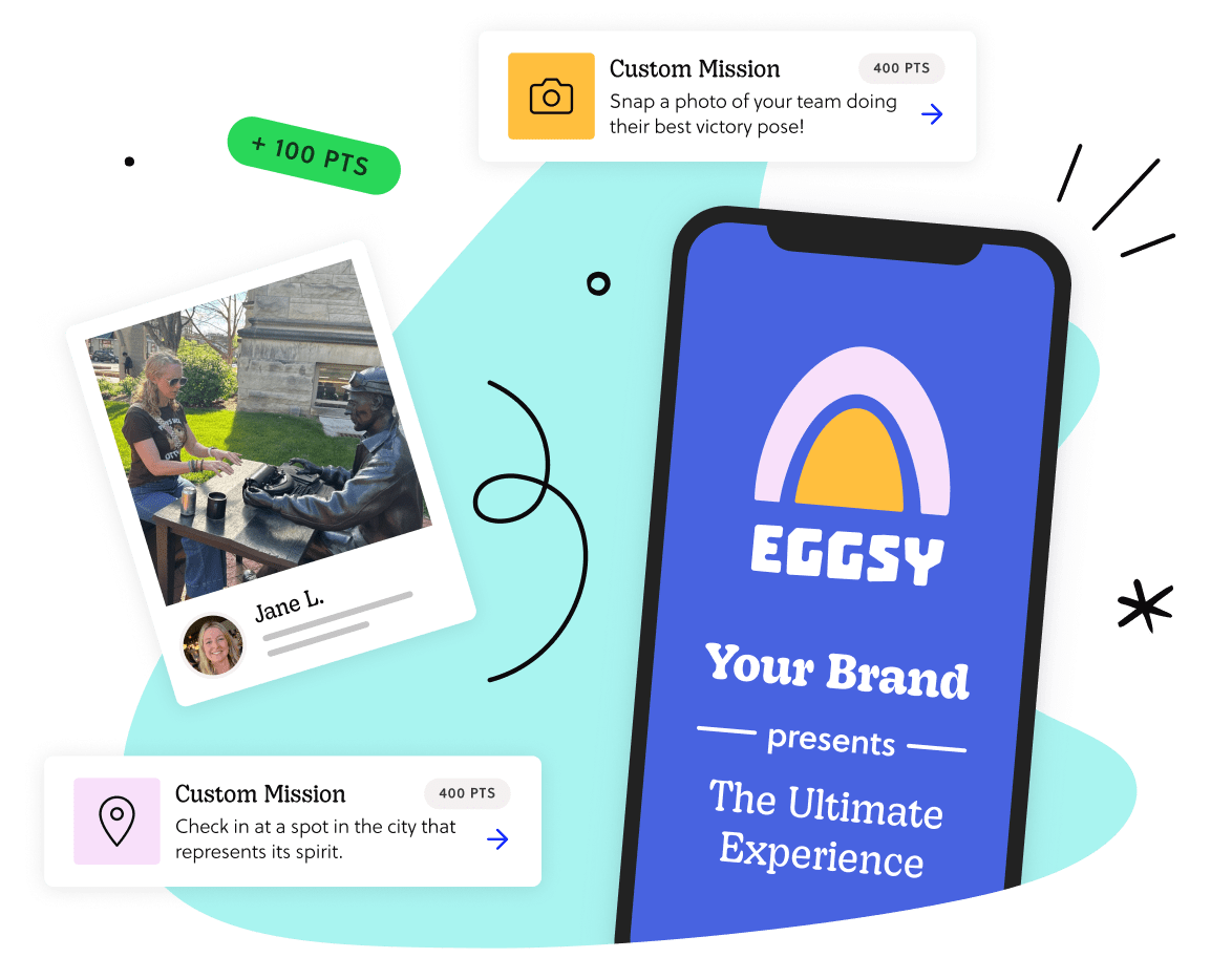Goosechase's experts will create custom and branded experiences for you