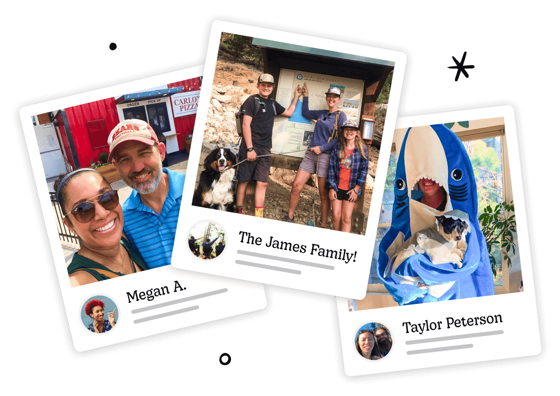 personalized photo missions for an 18th birthday party