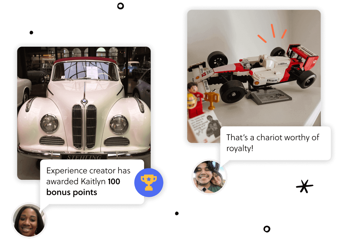 Goosechase scavenger hunt missions that include cars