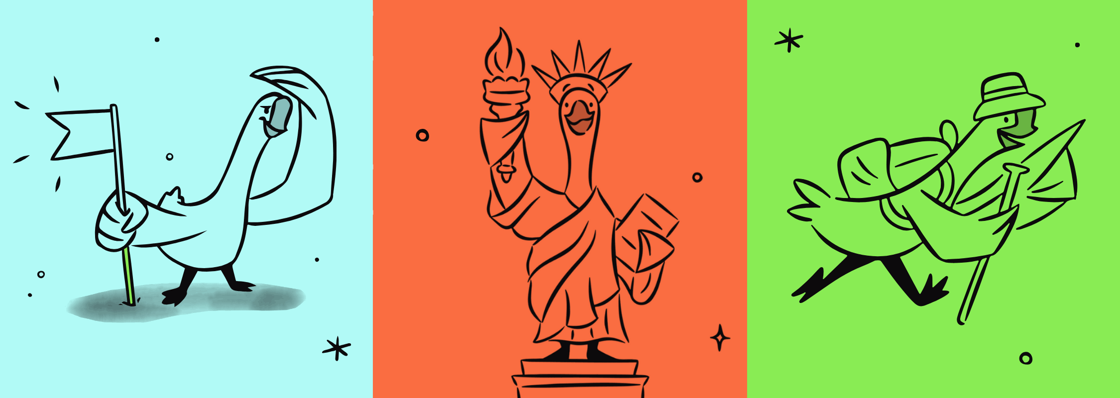 Three nonprofit case studies: Forest Preserve District of Will County, Holes in the Wall Collective Climate Action NYC, and a state parks anniversary campaign