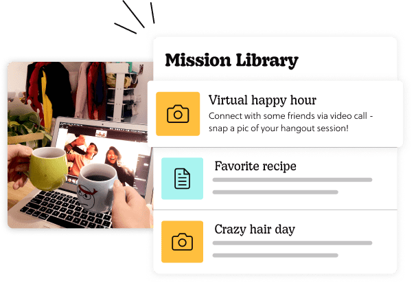 Keep things simple with a virtual happy hour