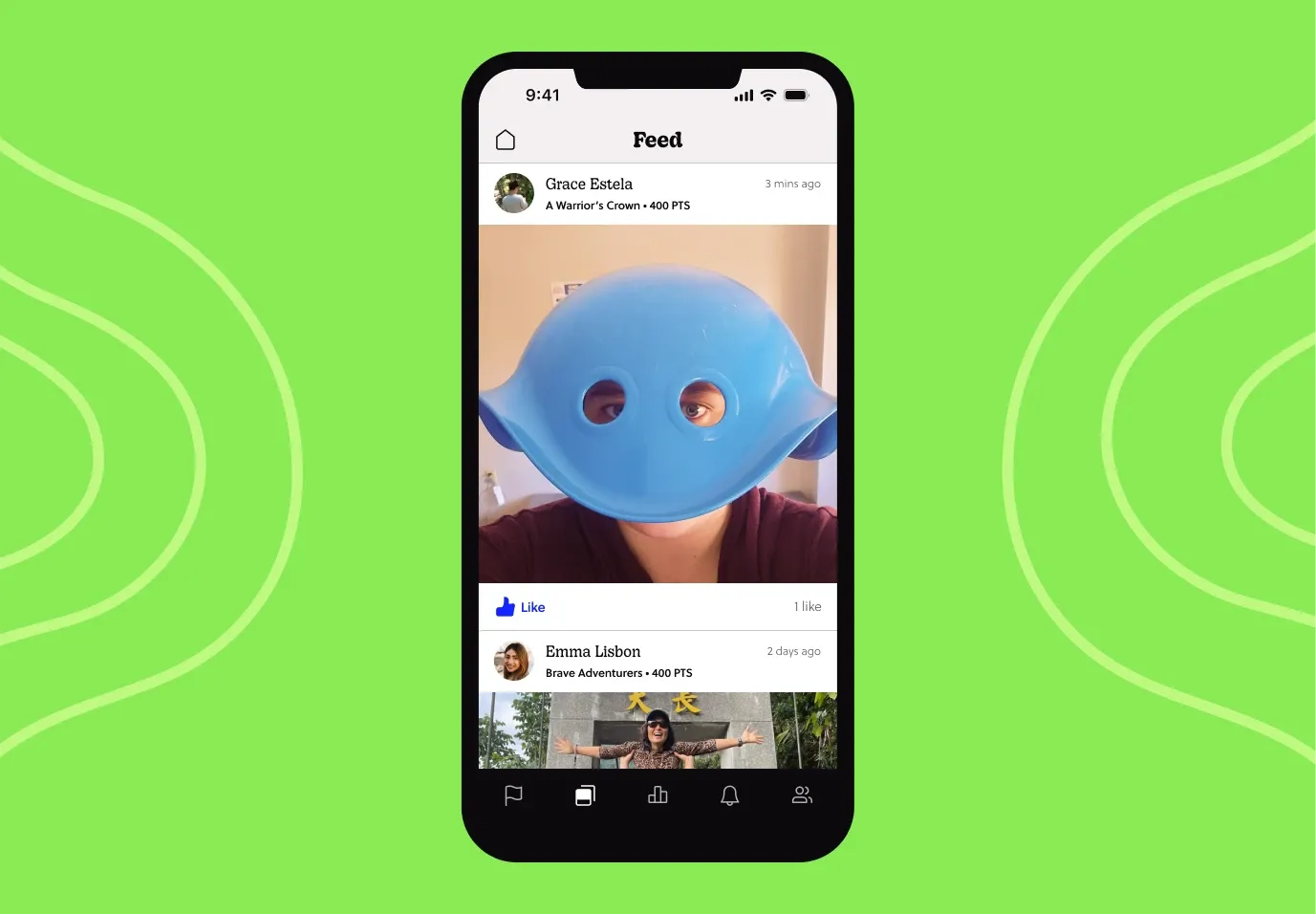a scavenger hunt mission list for a warrior themed Goosechase