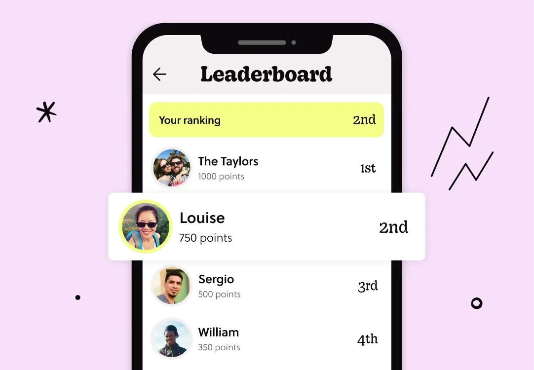 See where you soar and track every point as the competition unfolds
