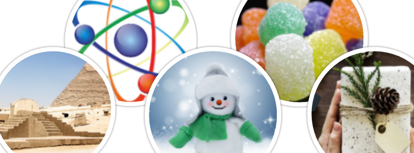 Collage of Christmas images