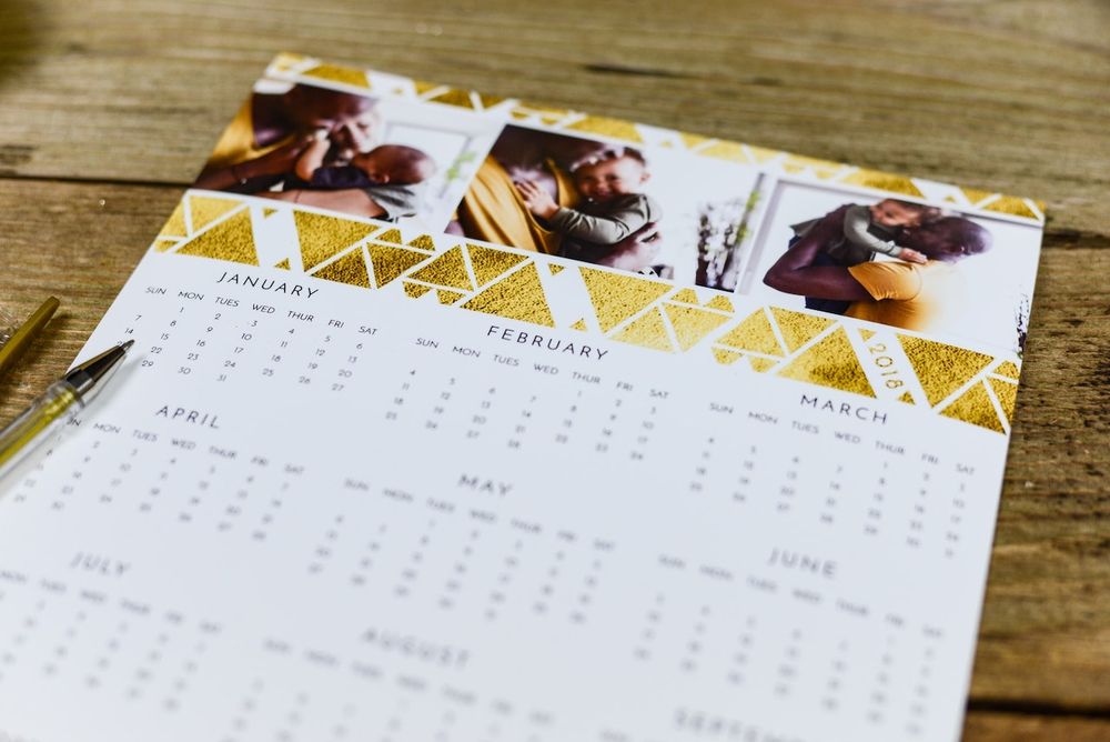 Picture of a calendar 