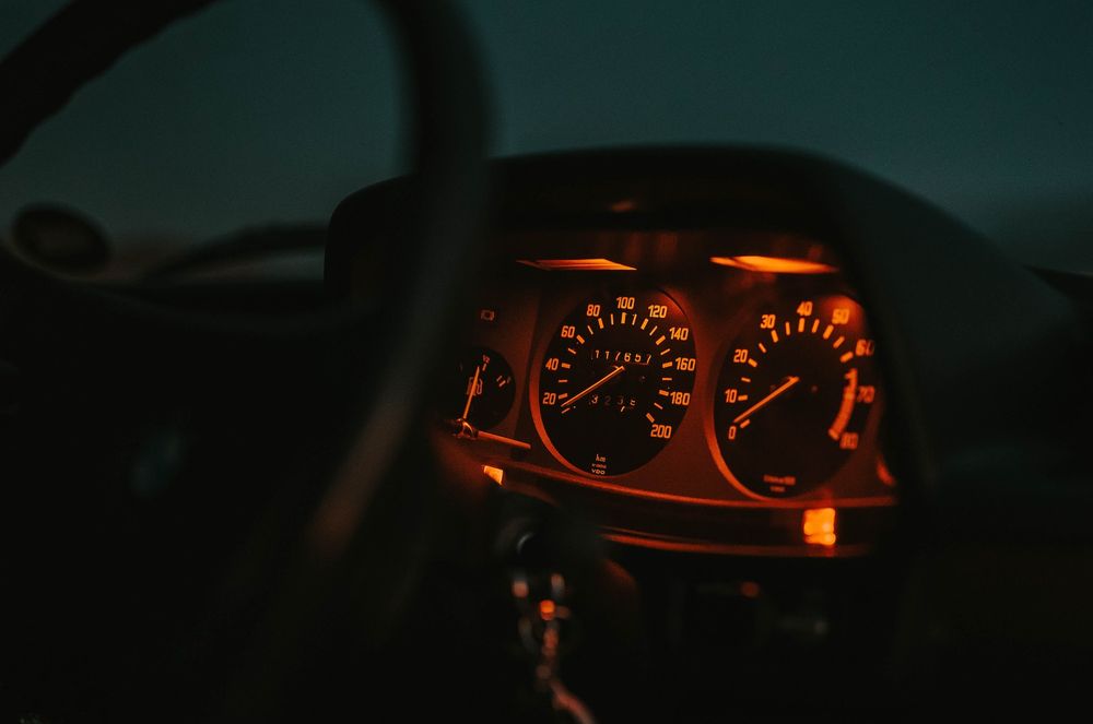 Image of car dashboard