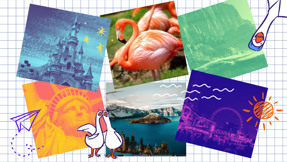 Goosechase EDU Game Library collage