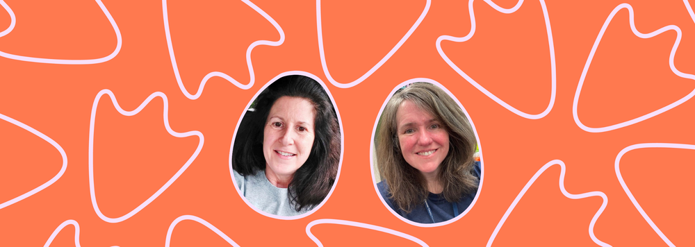 Krista Miller and Maureen Ambrose for Goosechase