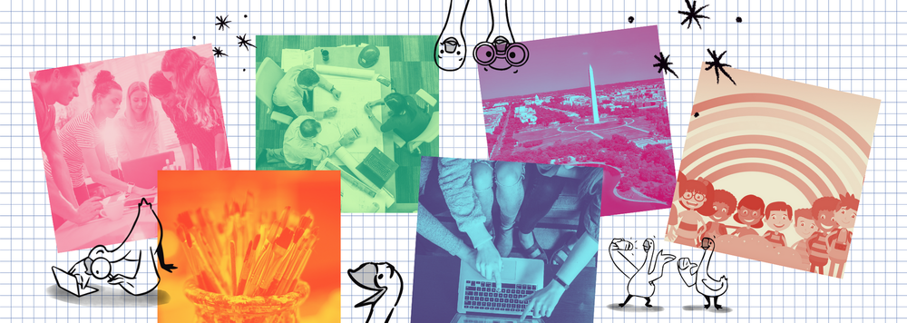 A collage of Goosechase EDU Experiences