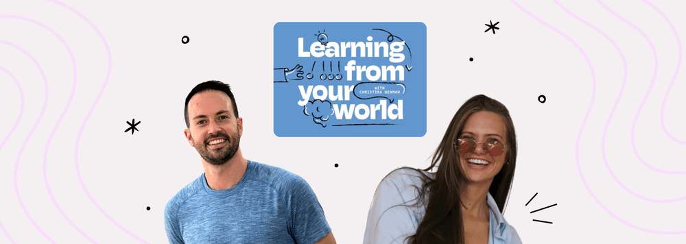 Andrew Cross, founder and CEO of Goosechase, guest on the Learning From Your World podcast