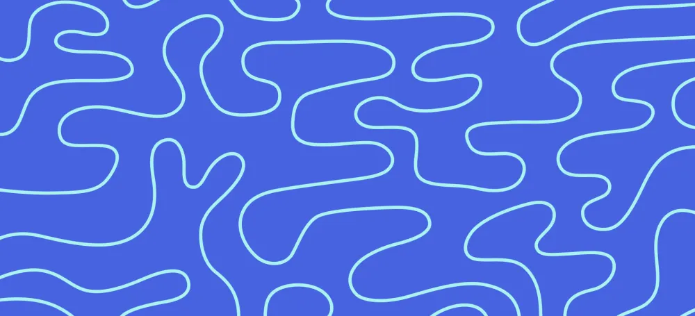 decorative blue pattern